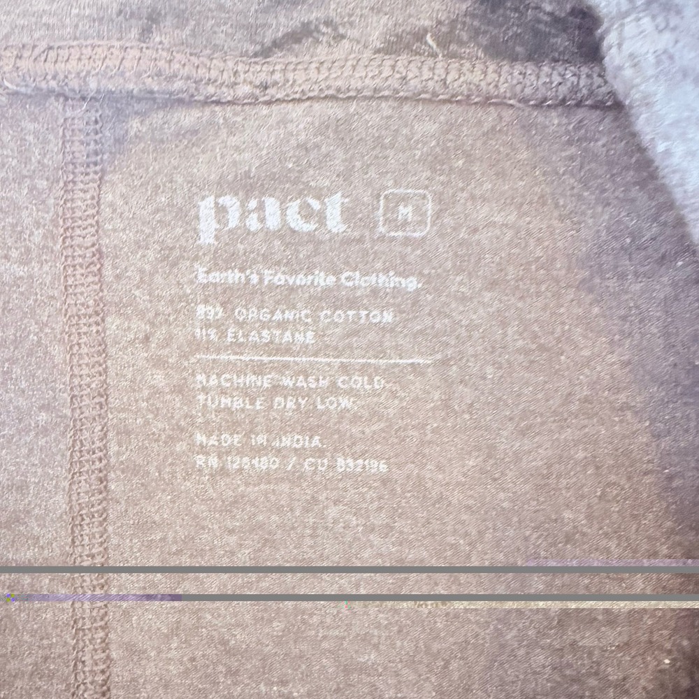 Pact Organic Cotton womens Skort Size medium, Gray & Black - Picture 5 of 7